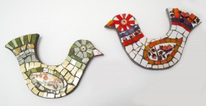 mosaic birdies    